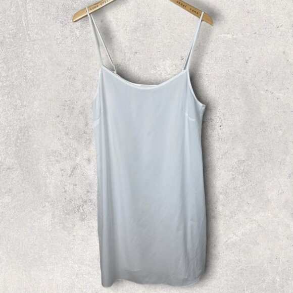NEW Ted Baker White Slip Mini Dress Adjustable Straps Size 10 or Ted Bakker 4 - Picture 2 of 6